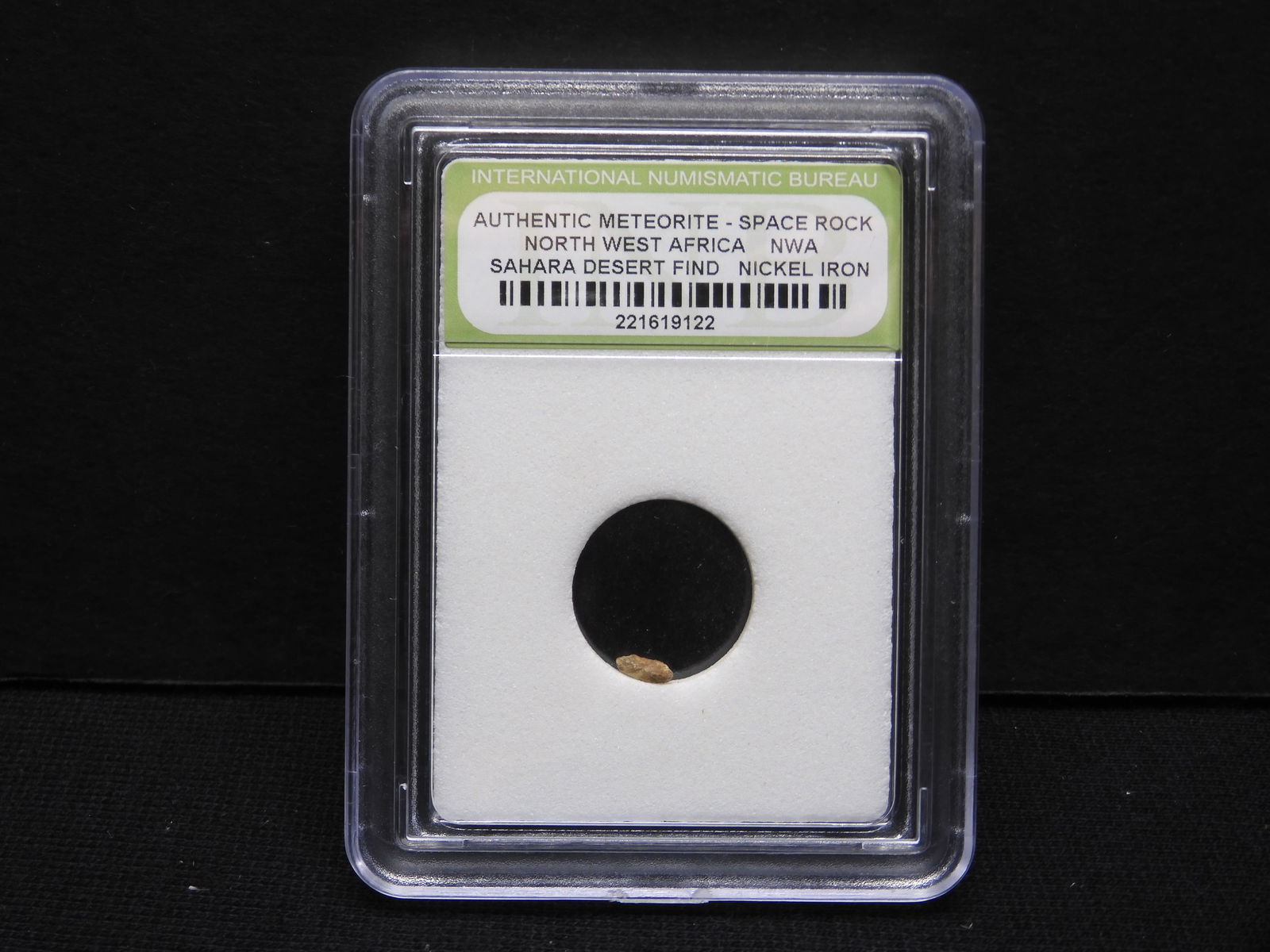 Authentic Meteorite - Space Rock North West Africa NWA Sahara Desert Find Nickel Iron (1 of 4)