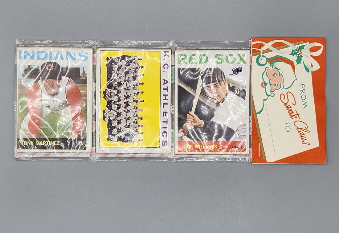 Christmas Rack Pack with 1964 Topps Baseball - unknown packaging date: Christmas Rack Pack with 1964 Topps Baseball - unknown packaging date