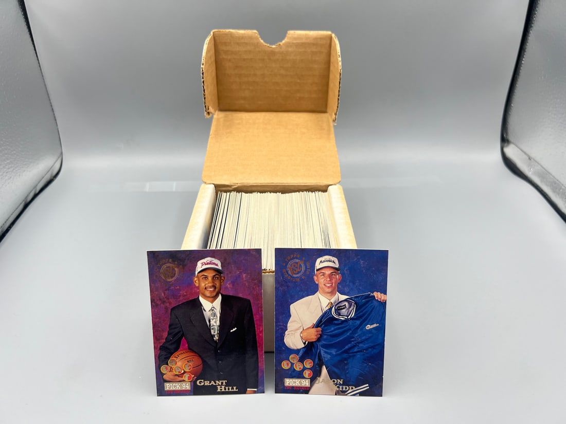 1994-95 Stadium Club Series 1 Basketball Complete Set #1 Through #182 W/ Jason Kidd & Grant Hill (1 of 3)