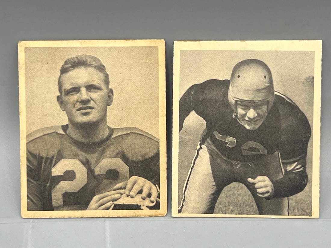 1949 Bowman Frank Dancewicz #74 & Bill Moore #68 (1 of 2)