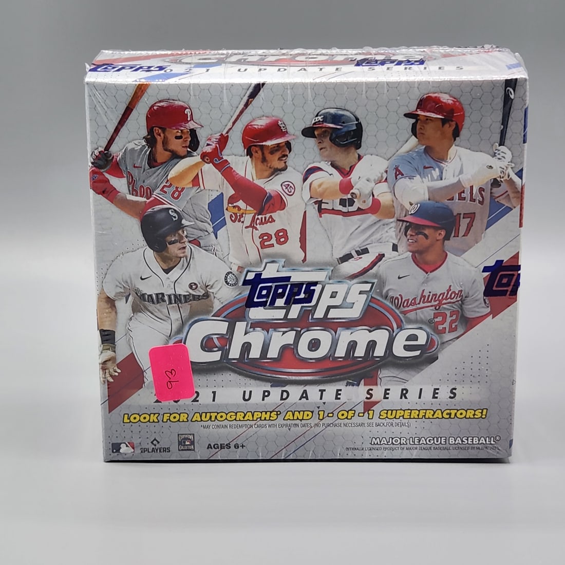 2021 Topps Chrome Update Baseball Mega Box (1 of 2)