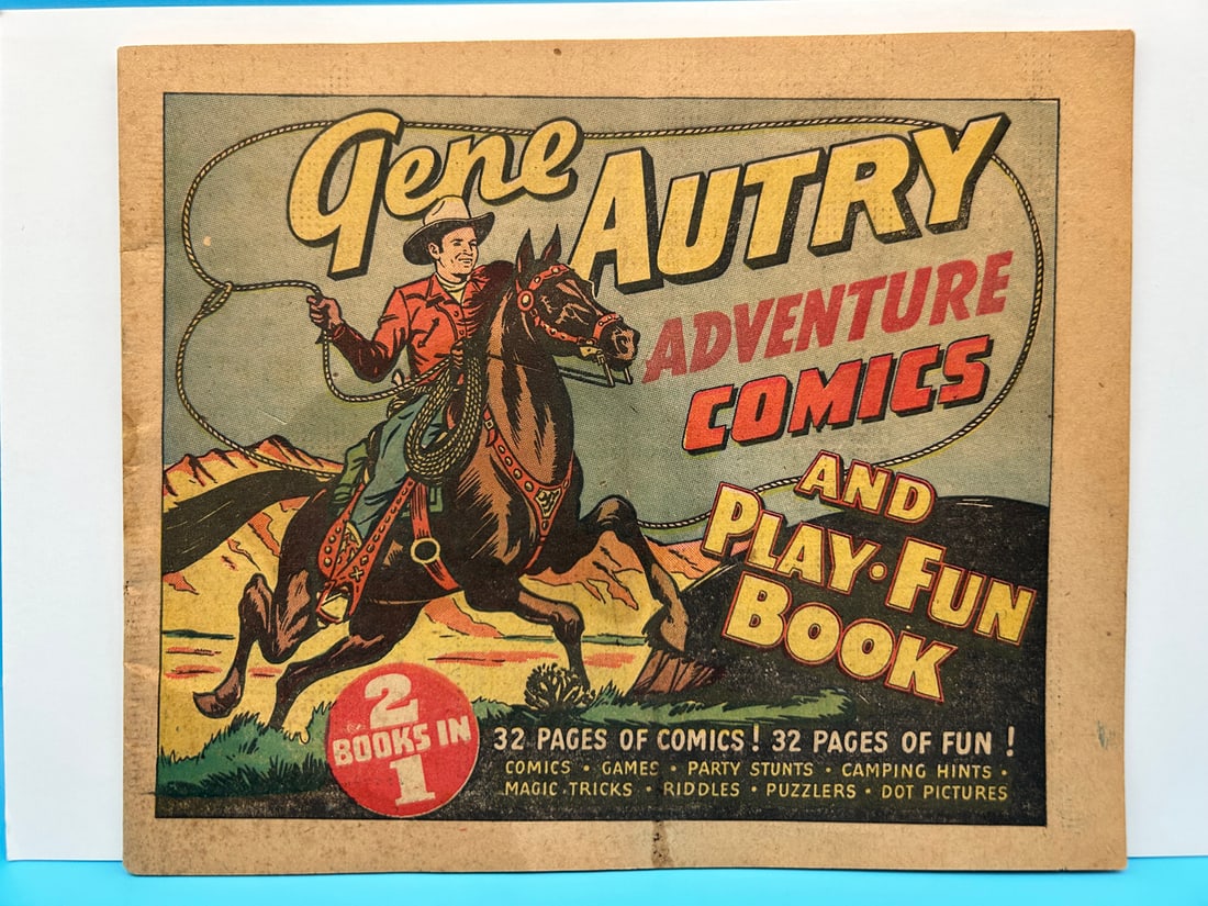 Pillsbury Gene Autry Adventure Comics and Play Fun Book Premium (1947) (1 of 4)