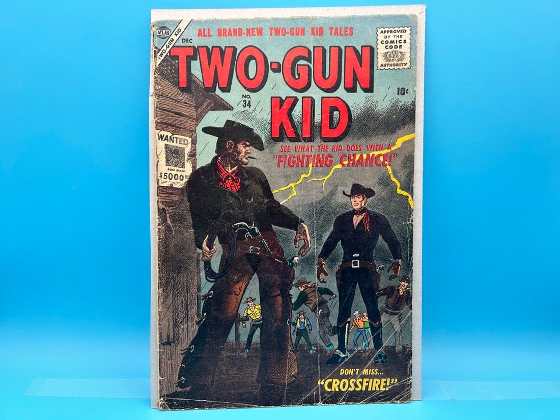 Two-Gun Kid #34- Crandall Art: Two-Gun Kid #34- Crandall Art
