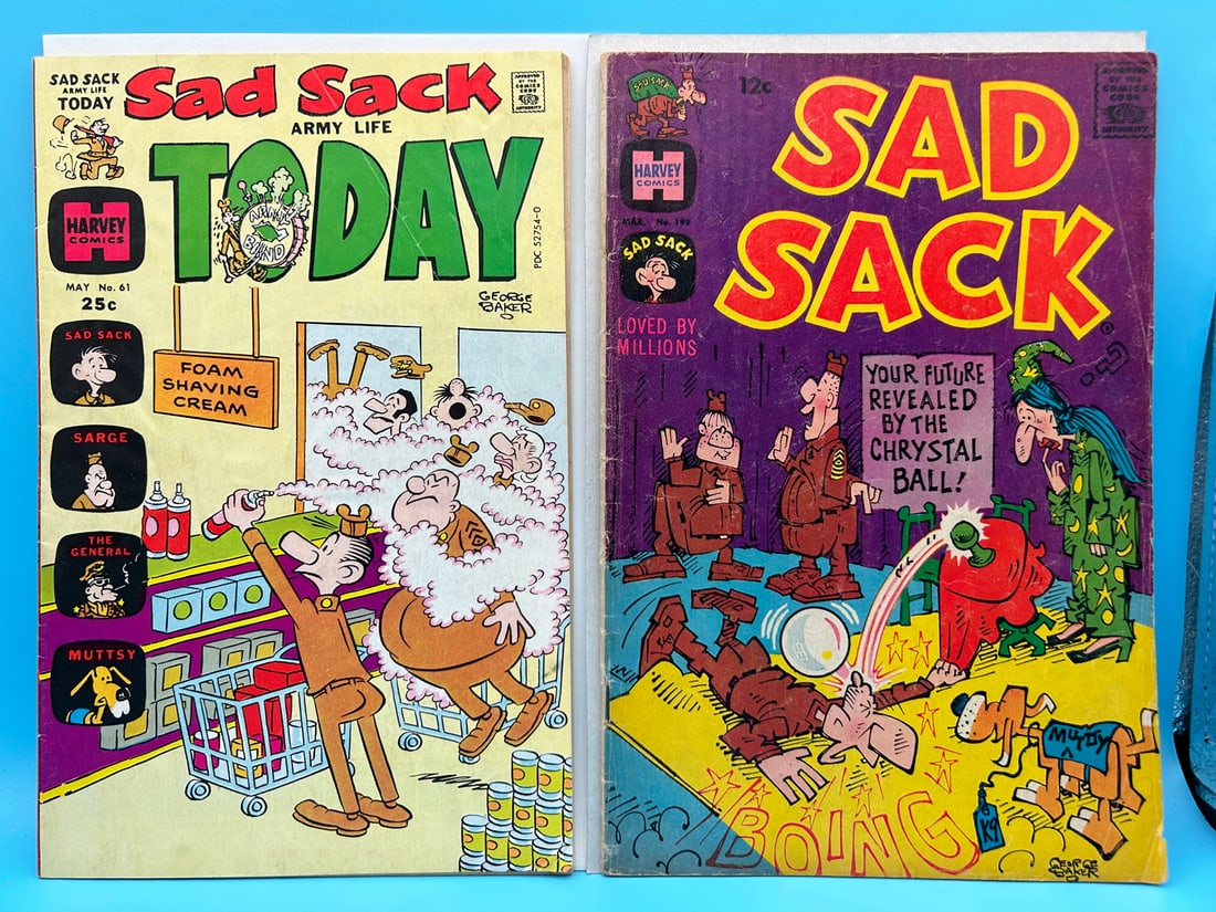 Sad Sack #198 & Sad Sack Army Life Today #61 (1 of 10)