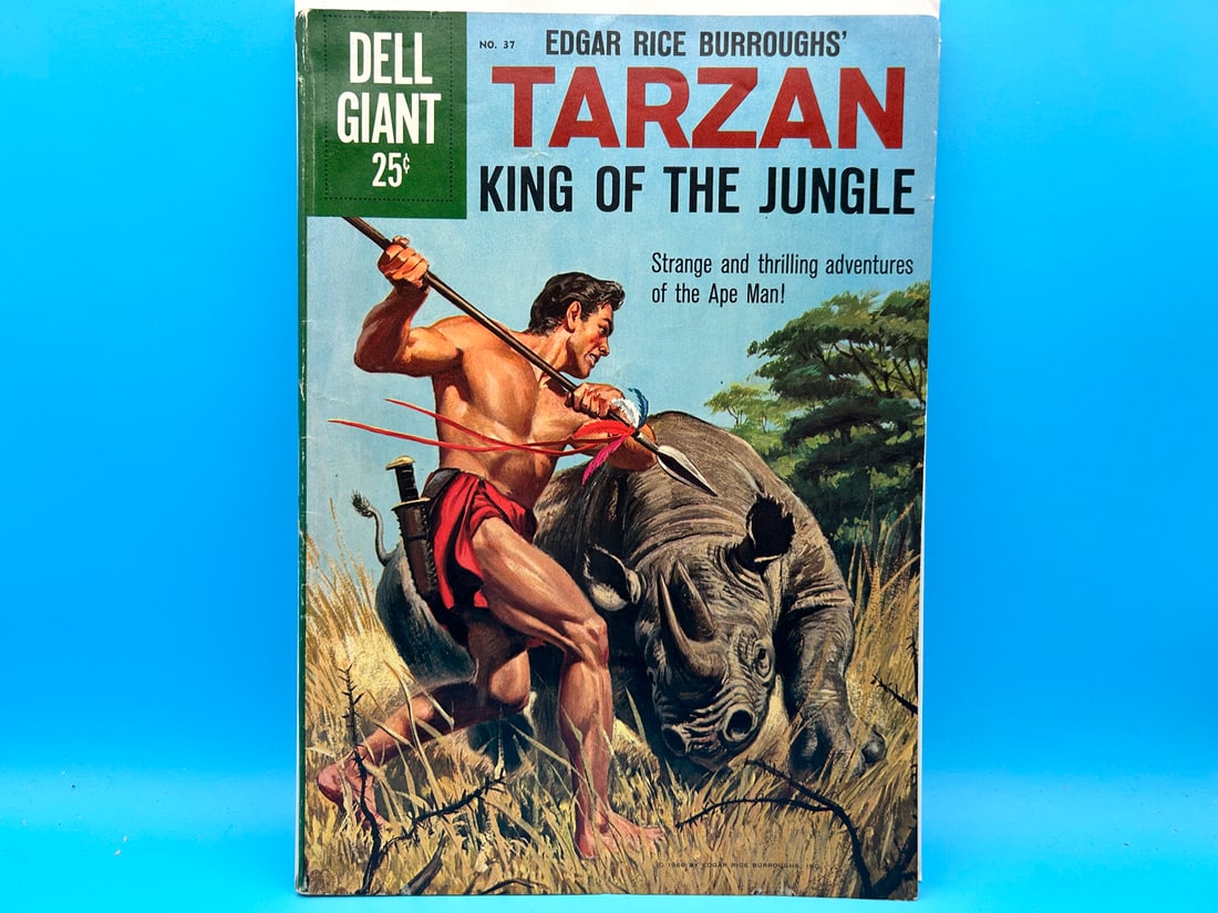 Dell Giant #37 - Tarzan King of the Jungle: Dell Giant #37 - Tarzan King of the Jungle