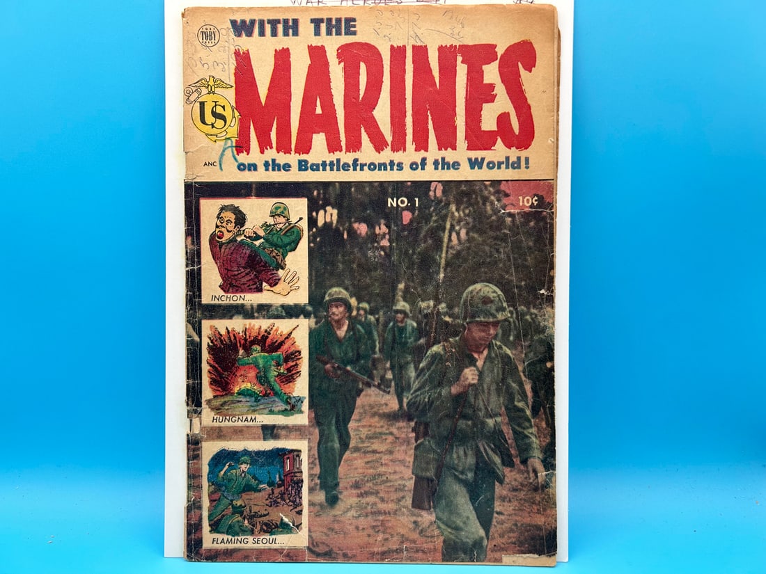 With the Marines on the Battlefronts of the World #1 - John Wayne Story (1953): With the Marines on the Battlefronts of the World #1 - John Wayne Story (1953)