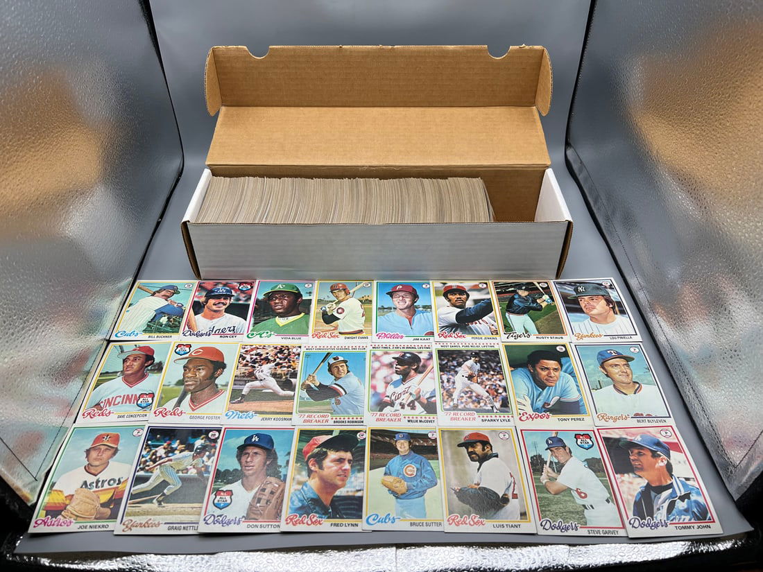 1978 Topps Baseball Partial Set W/ Many Stars (1 of 5)