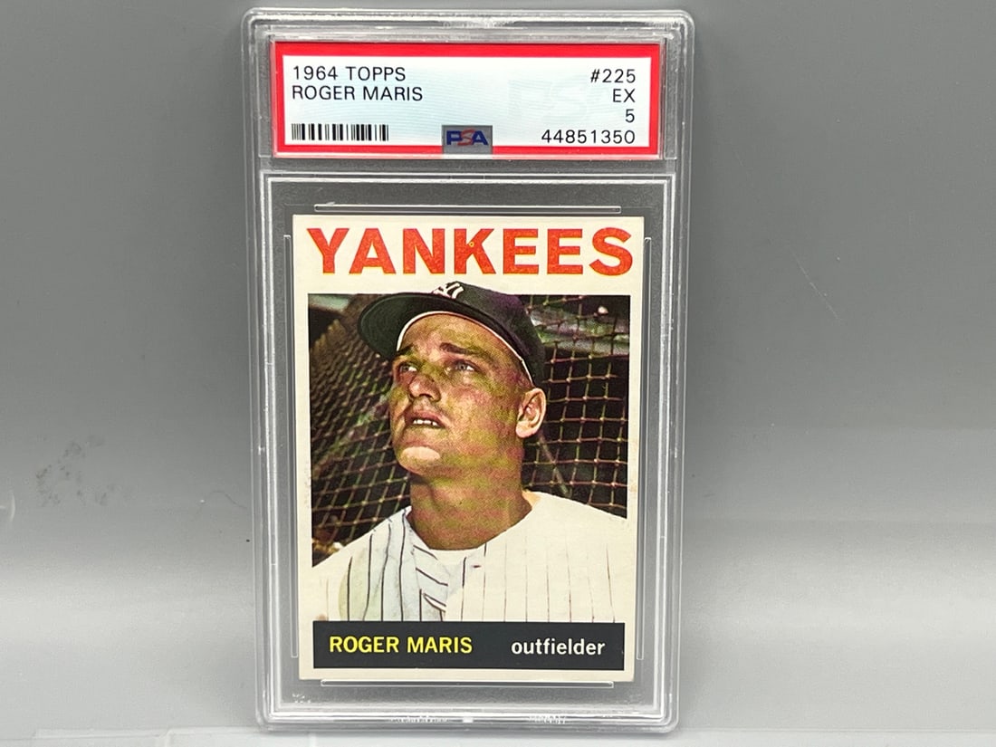 1964 Topps Roger Maris #225 PSA EX 5 (1 of 2)