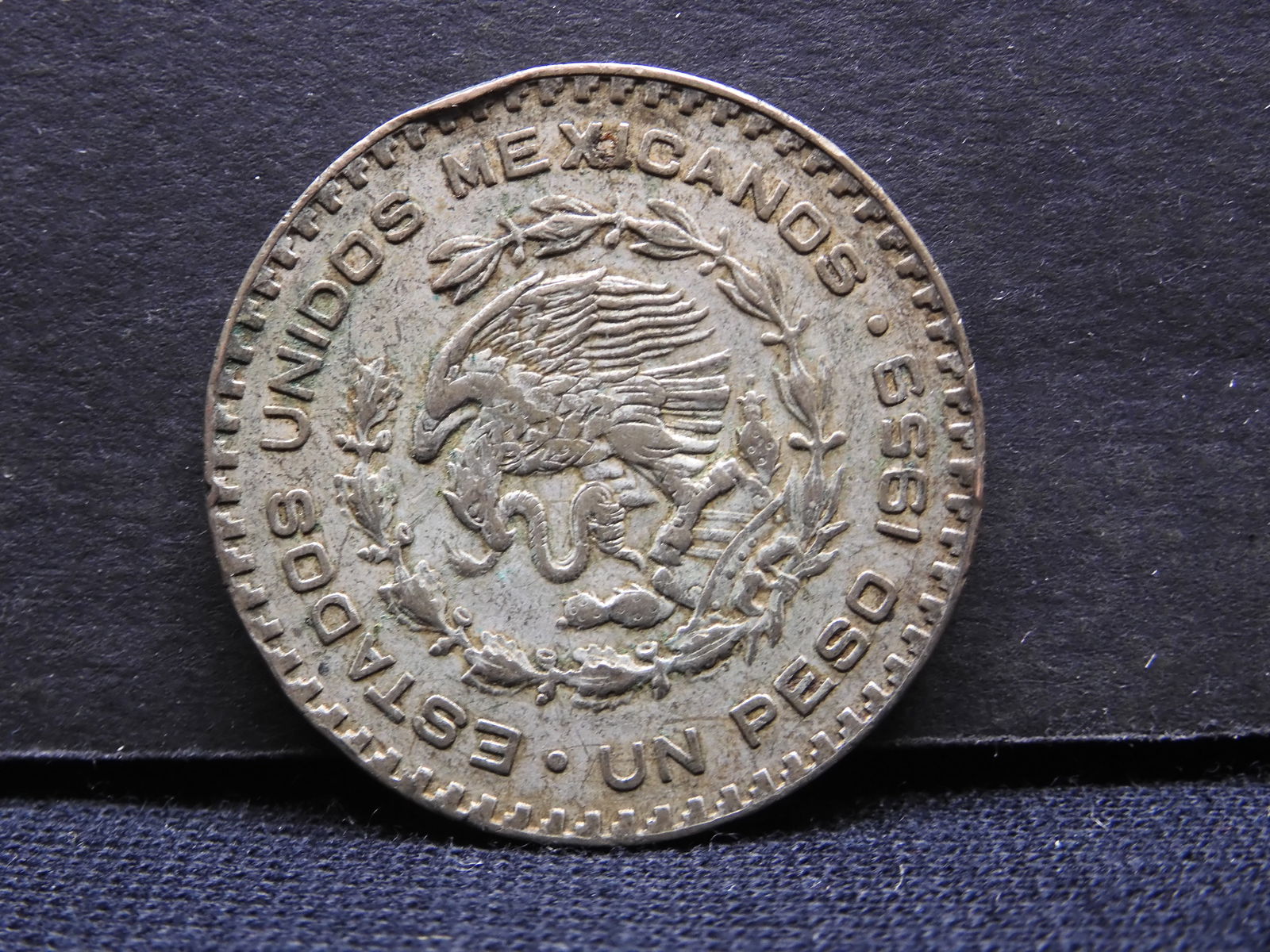 1959 Mexico Silver 1 Peso (1 of 2)