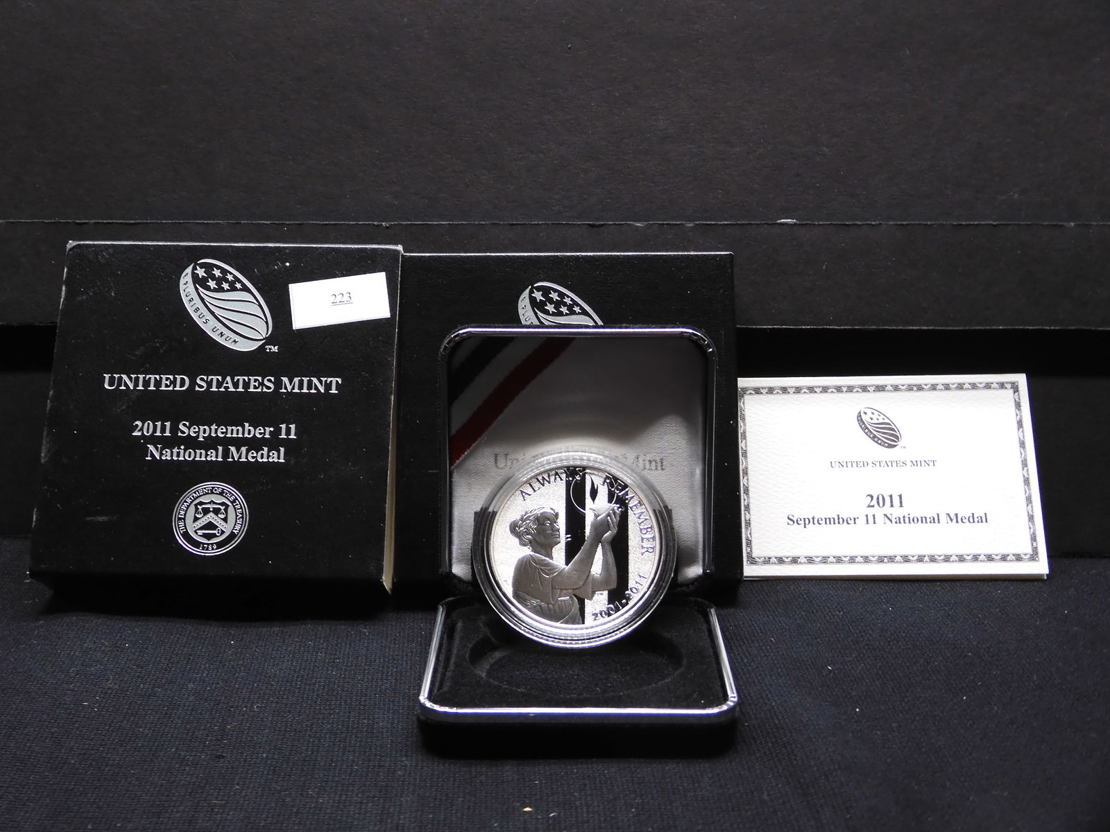 2011-P Proof September 11 National Medal - OGP (1 of 4)