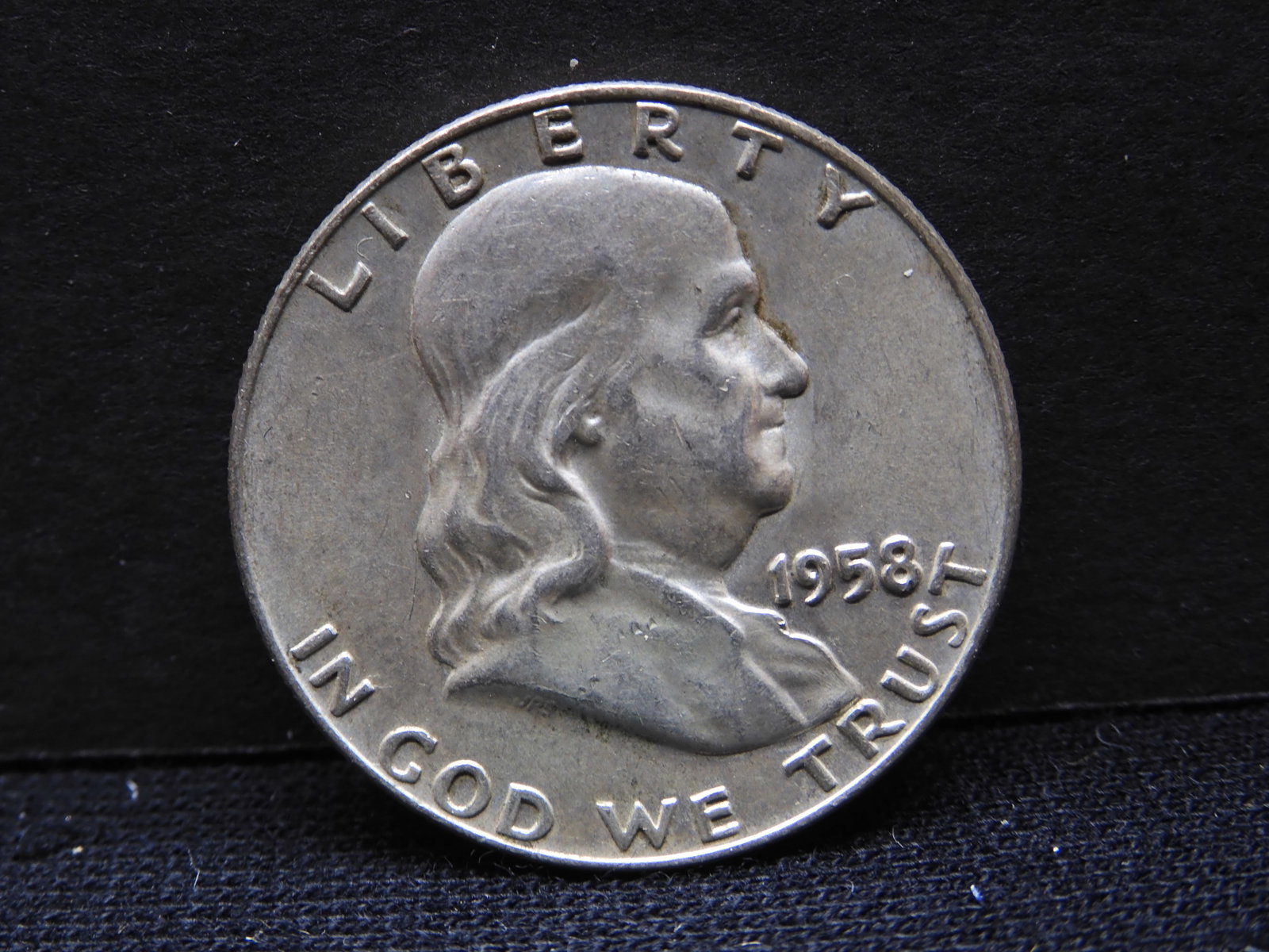 1958-D Franklin Half Dollar: 1958-D Franklin Half Dollar