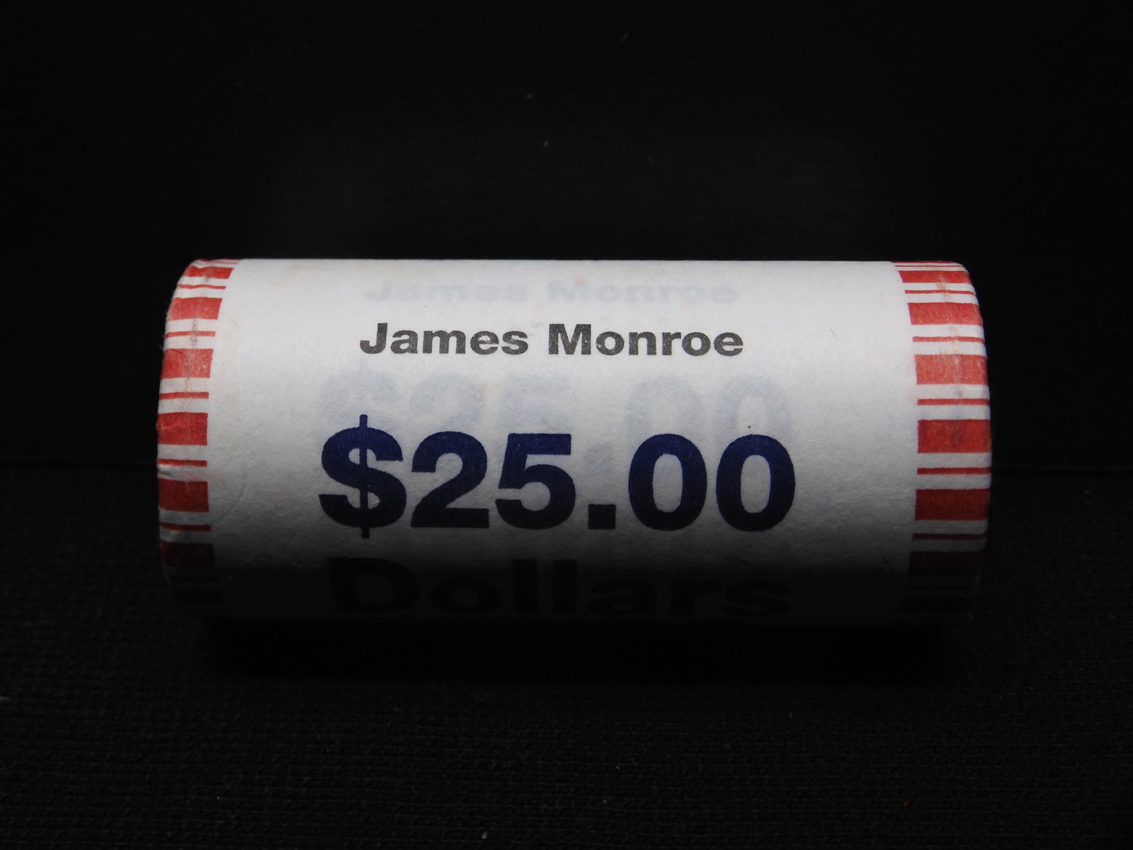 Roll of 25 James Monroe Presidential Dollars: Roll of 25 James Monroe Presidential Dollars