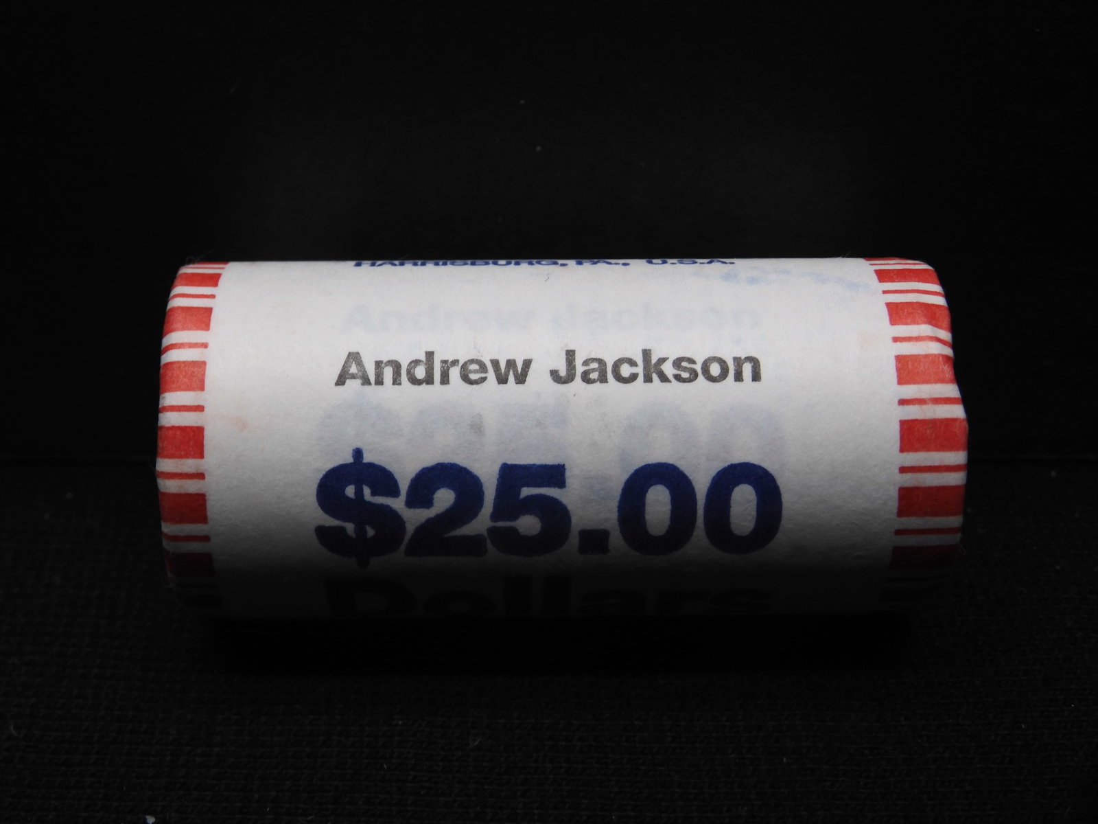Roll of 25 Andrew Jackson Presidential Dollars: Roll of 25 Andrew Jackson Presidential Dollars