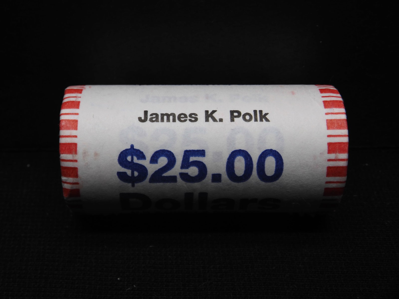 Roll of 25 James K. Polk Presidential Dollars: Roll of 25 James K. Polk Presidential Dollars