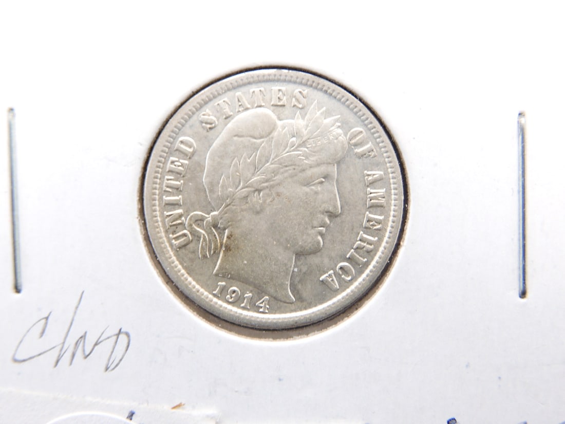 1914-D Barber Dime: 1914-D Barber Dime