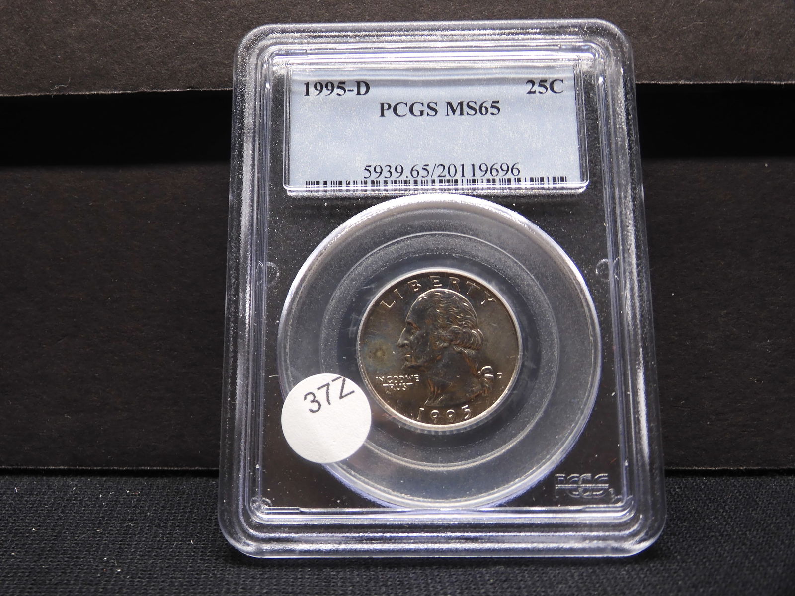 1995-D MS65 Washington Quarter, (Graded by PCGS) (1 of 4)