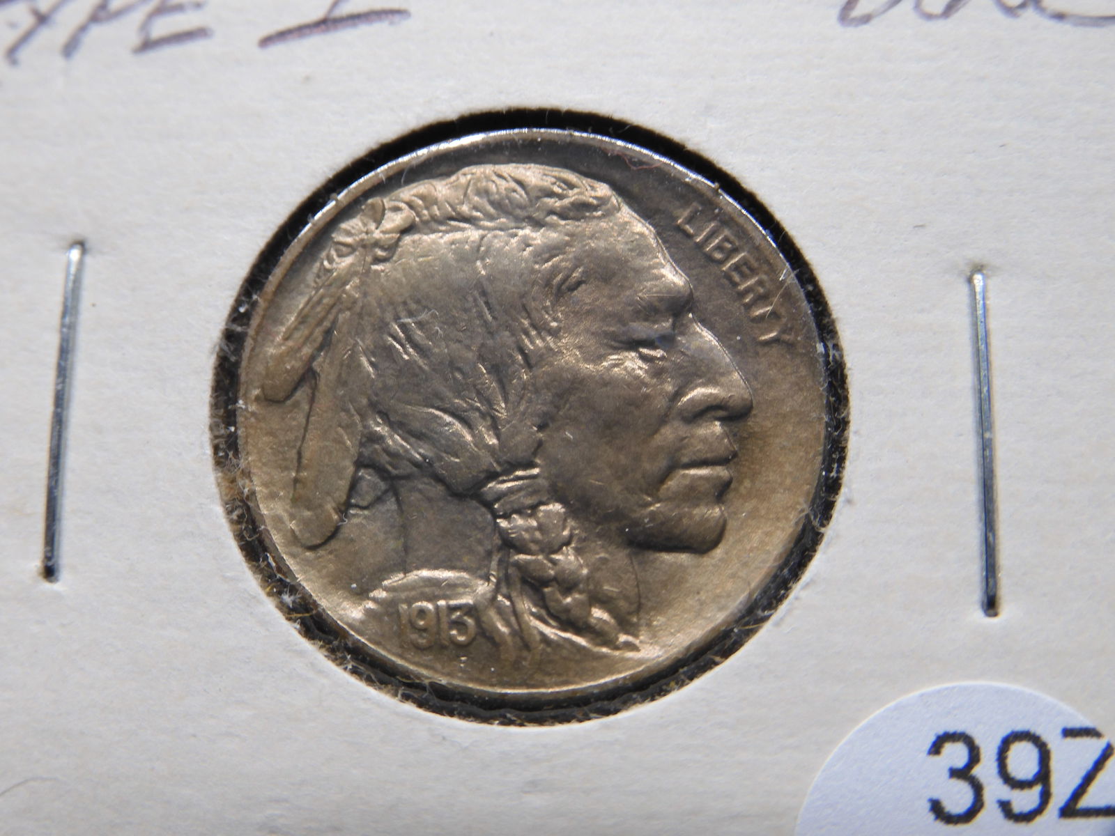 1913-P, Type I, Buffalo Nickel, high grade (1 of 3)