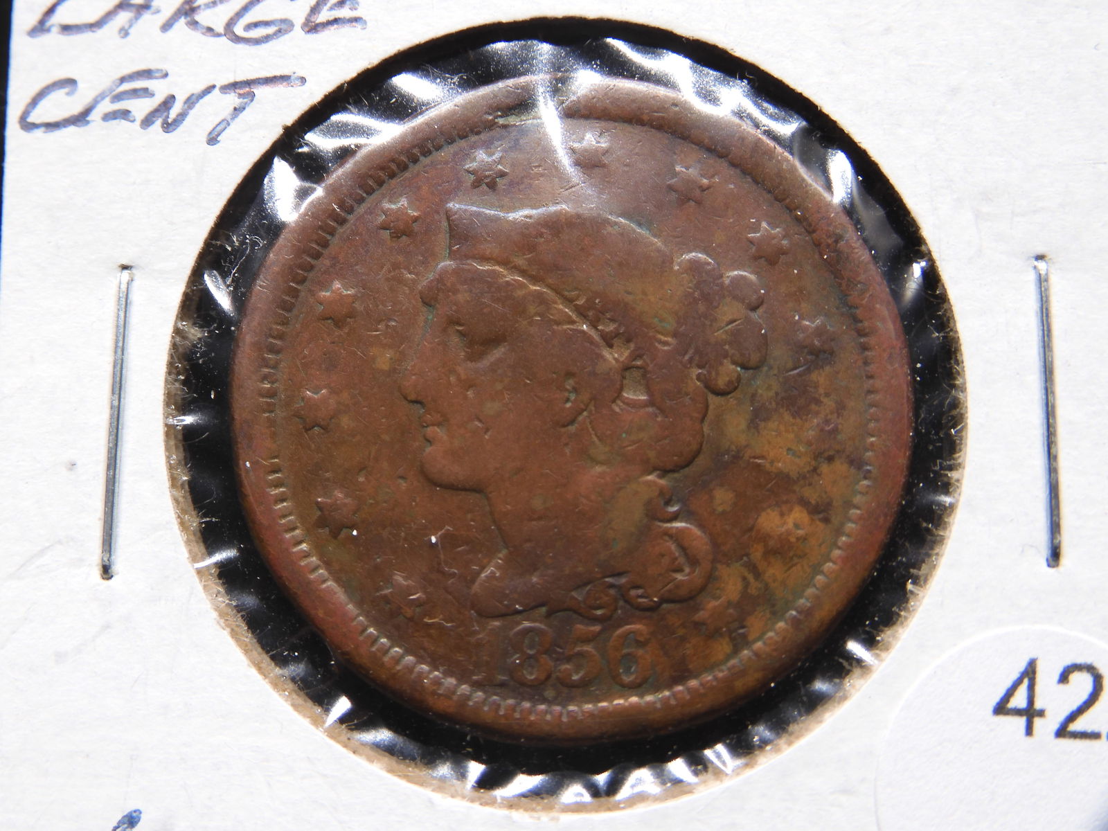 1856 Large cent, "Low Mintage" (1 of 3)