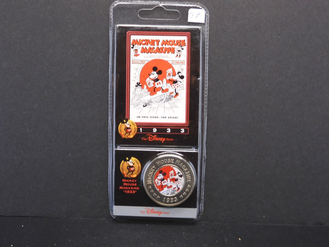 Disney's-Mickey Mouse Magazine-1933-harder to find, Brand new in plastic case, Great gift! (1 of 4)