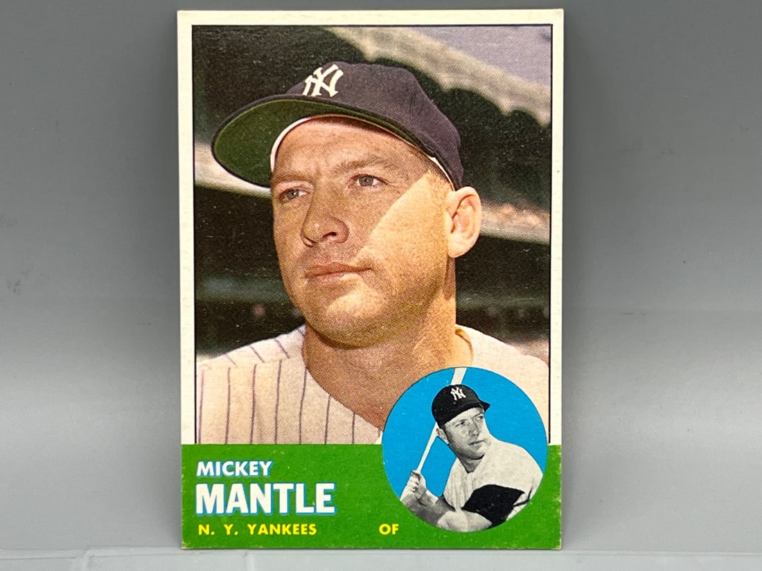 1963 Topps Mickey Mantle #200 (1 of 3)