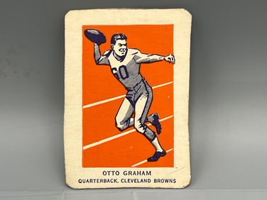 1952 Wheaties Otto Graham Hand Cut