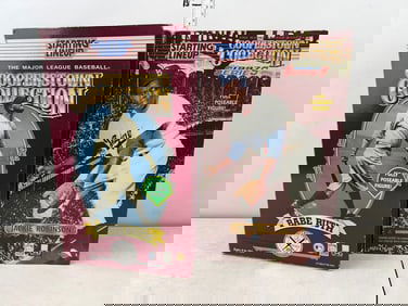 1996 Hasbro Cooperstown Collection 12" Starting Lineup Babe Ruth & 1997 Cooperstown Collection 12"