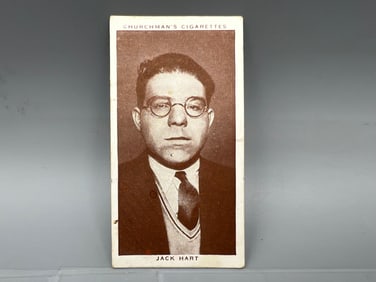 1938 Churchman Boxing Personalities Jack Hart 342