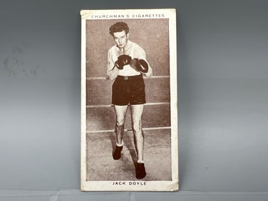 1938 Churchman Boxing Personalitles Jack Doyle #13