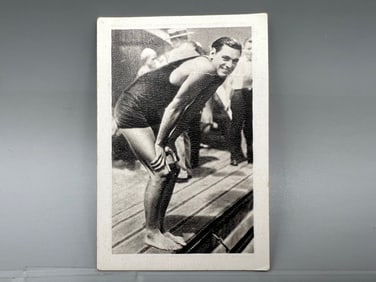 1932 Bulgaria Sport Photos Johnny Weismuller Swimming #165 - Tarzan