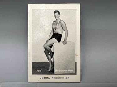1931 Josetti Zigaretten Filmbilder Johnny Weismuller #669