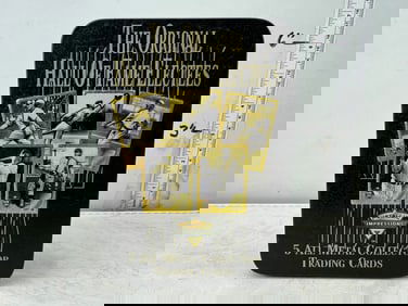 1996 Metallic Impressions The Original Hall of Fame Electees Complete Metal Collector Set