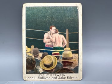 1910 Mecca T220 Fight Between John L. Sullivan And Jake Kilrain