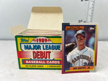 1989 Topps Major League Debut Baseball Complete Set W/ Griffey Jr. RC