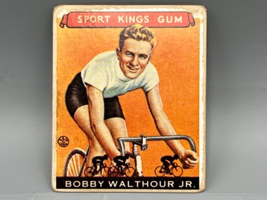 1933 Goudey Sport Kings Bobby Walthour Jr. #31