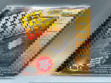 2000 23kt Gold Feel The Game Pete Rose All Time Hit King Authentic Game Used Bat Card