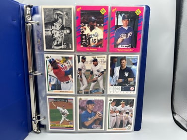 Binder of Assorted Mostly 1990's & Modern Insert Baseball Cards W/ Many Stars - Varying Conditions -