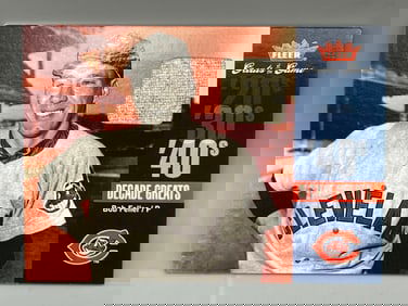 2006 Fleer Greats of The Game Bob Feller Game Used Pants Relic