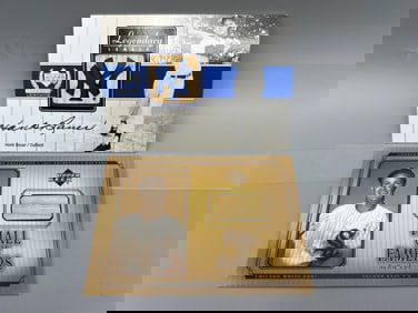 Hank Bauer Game Used Bat Relic & Nellie Fox Game Used Bat Relic