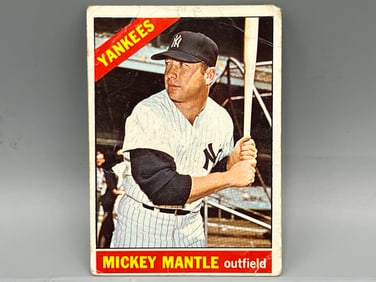 1966 Topps Mickey Mantle #50