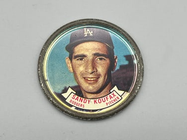 1964 Topps Coins Sandy Koufax #106
