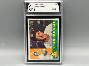 1960 Topps Stan Musial #250 GAI EX 5