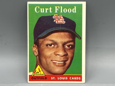 1958 Topps Curt Flood RC #464