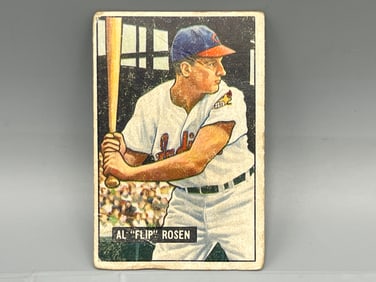 1951 Bowman Al Rosen #187