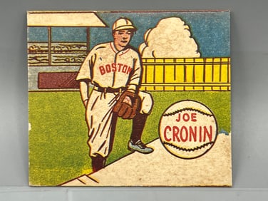 1943 MP & Co. Joe Cronin Hand Cut