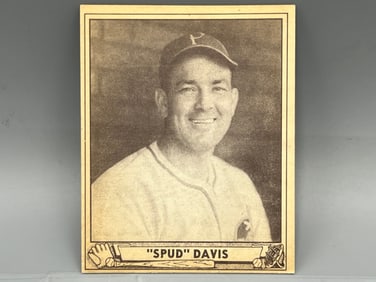 1940 Play Ball Spud Davis #163
