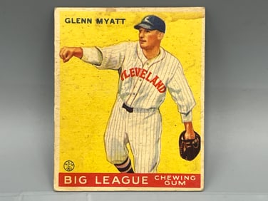 1933 Goudey Glenn Myatt #10