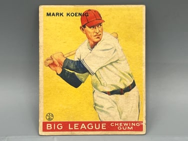 1933 Goudey Mark Koenig #39