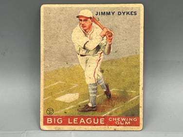1933 Goudey Jimmy Dykes #6