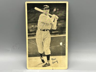 1936 National Chicle Fine Pens Moe Berg - "The Catcher Was A Spy"