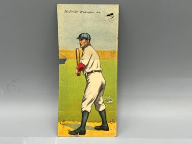 1911 T201 Mecca Double Folder Norman Elberfield & George McBride